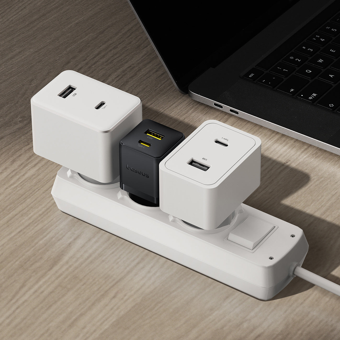 Baseus Palm 20W Ładowarka sieciowa USB-C USB-A