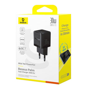 Baseus Palm 30W Ładowarka sieciowa USB-C USB-A