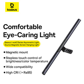 Lampa Baseus i-wok 3 BS-LT007 na monitor magnetyczna asymetryczna