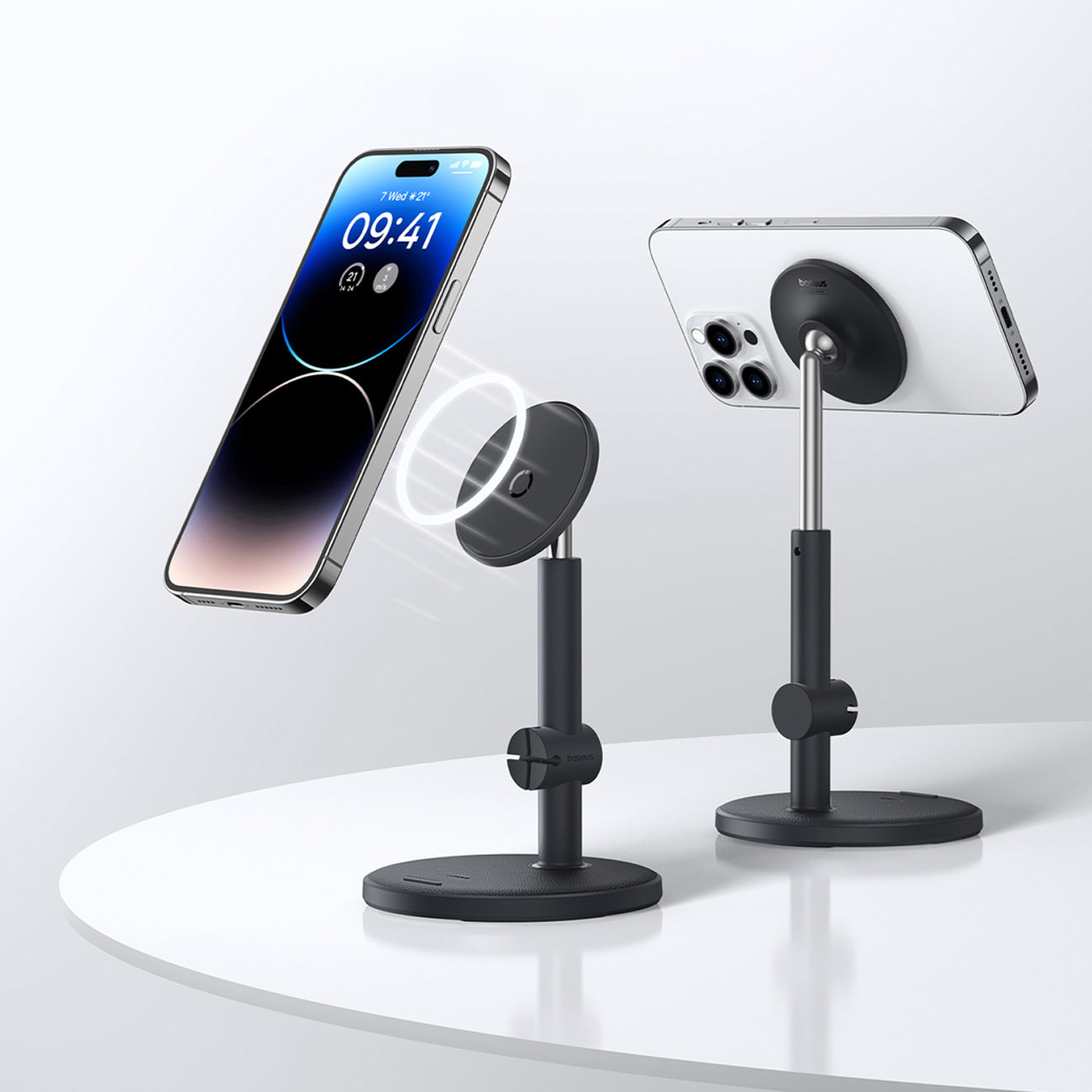 Magnetyczny uchwyt stojący Baseus MagPro do telefonu