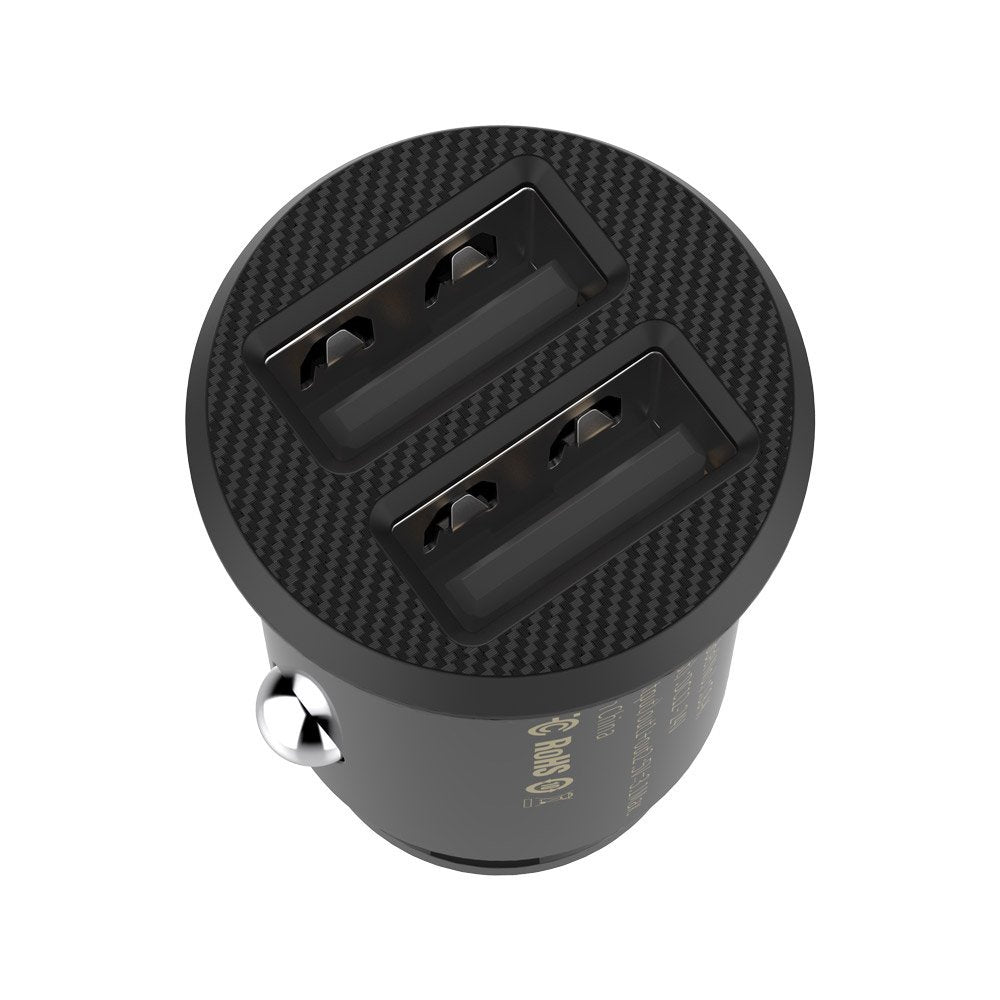 Mini ładowarka Baseus Grain Car Charger CCALL-ML01 samochodowa 2x USB-A 3.1A