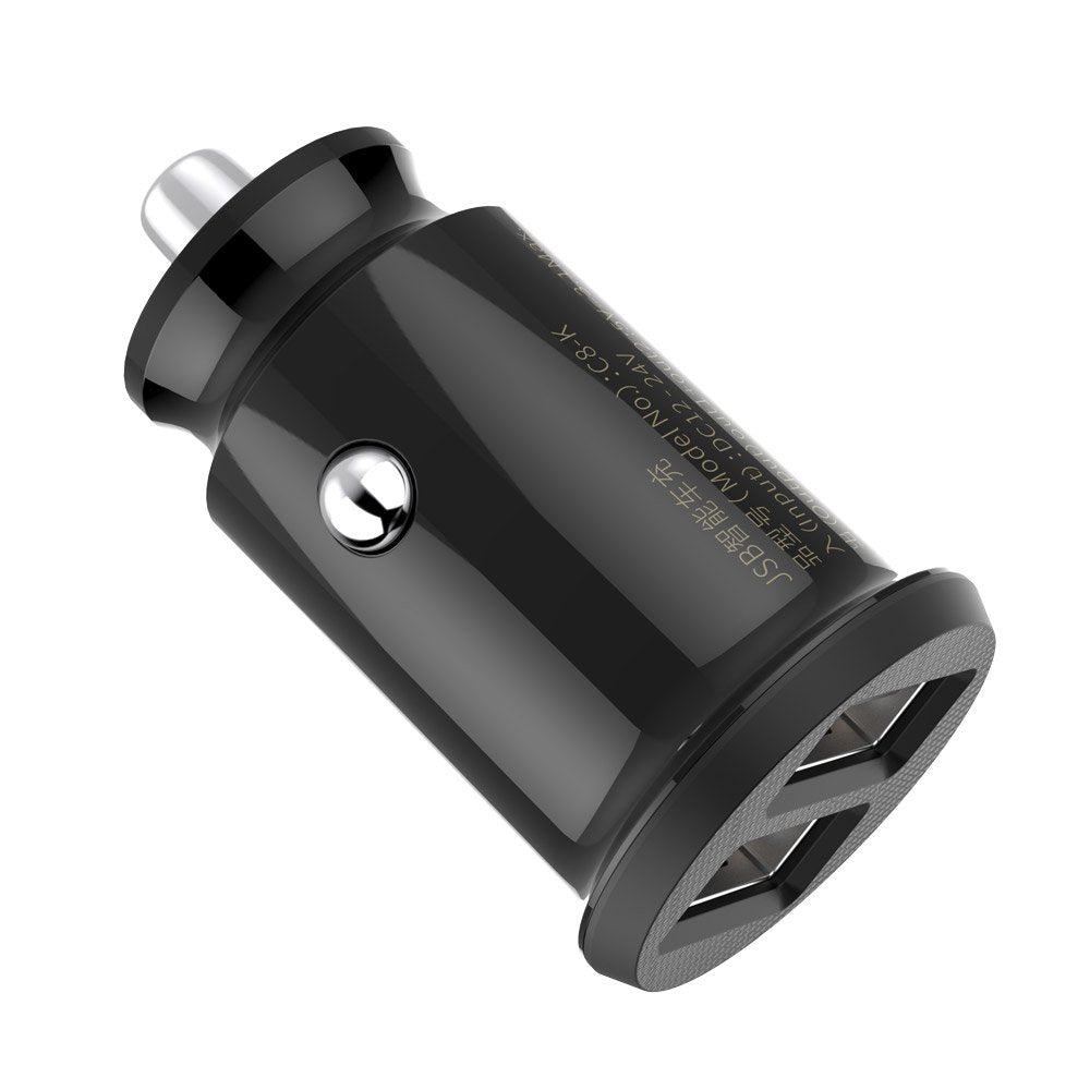 Mini ładowarka Baseus Grain Car Charger CCALL-ML01 samochodowa 2x USB-A 3.1A