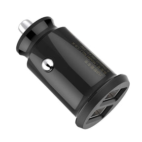 Mini ładowarka Baseus Grain Car Charger CCALL-ML01 samochodowa 2x USB-A 3.1A