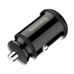 Mini ładowarka Baseus Grain Car Charger CCALL-ML01 samochodowa 2x USB-A 3.1A