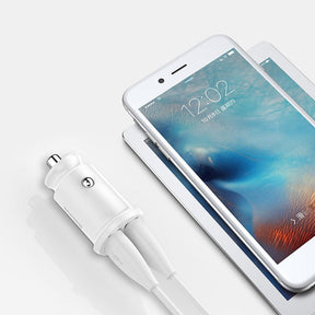 Mini ładowarka Baseus Grain Car Charger CCALL-ML02 samochodowa 2x USB-A 3.1A