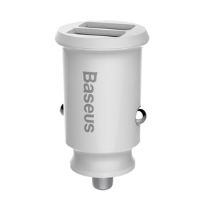 Mini ładowarka Baseus Grain Car Charger CCALL-ML02 samochodowa 2x USB-A 3.1A