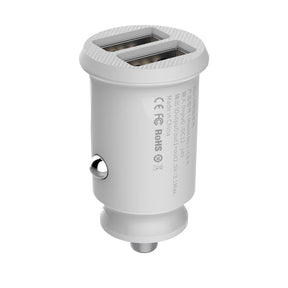 Mini ładowarka Baseus Grain Car Charger CCALL-ML02 samochodowa 2x USB-A 3.1A