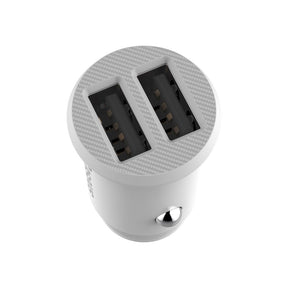 Mini ładowarka Baseus Grain Car Charger CCALL-ML02 samochodowa 2x USB-A 3.1A