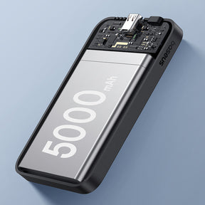 Mini powerbank Baseus 5000mAh 20W + kabel USB-C