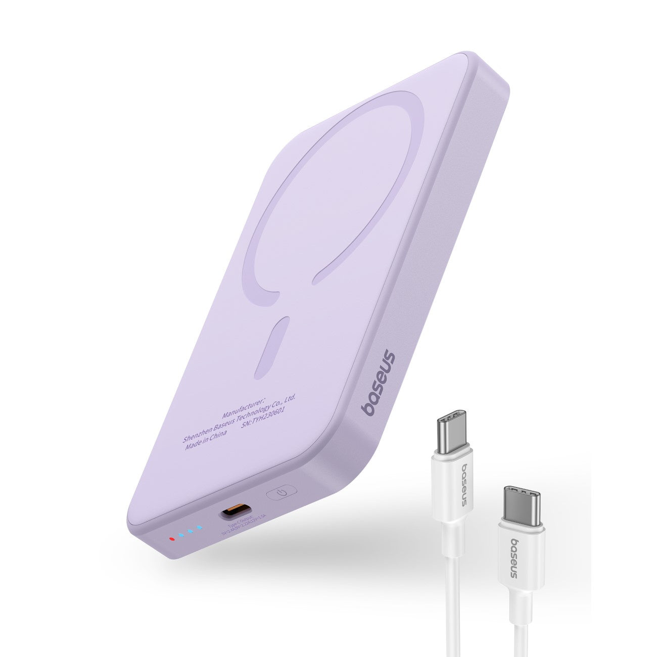 Mini powerbank Baseus 5000mAh 20W + kabel USB-C