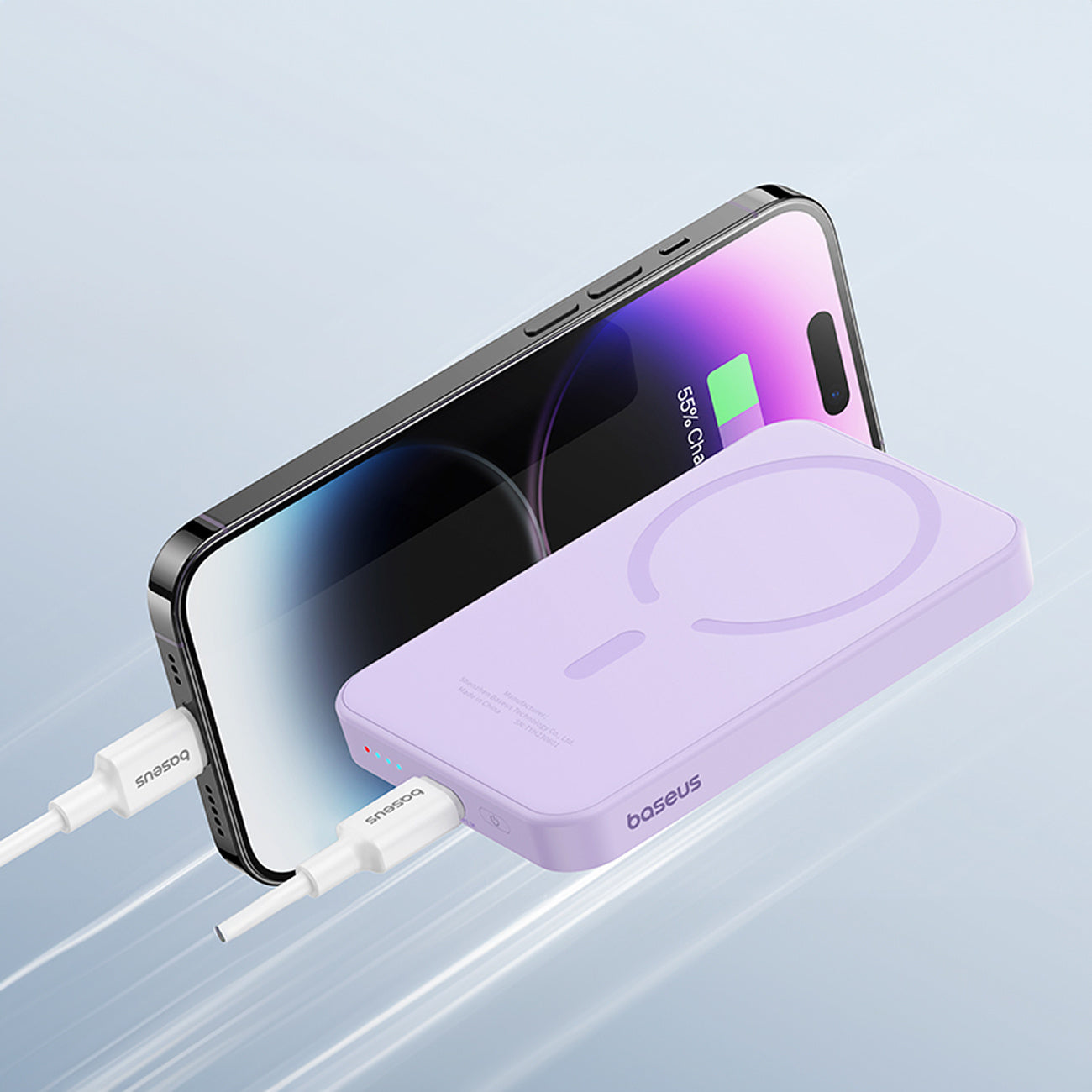 Mini powerbank Baseus 5000mAh 20W + kabel USB-C
