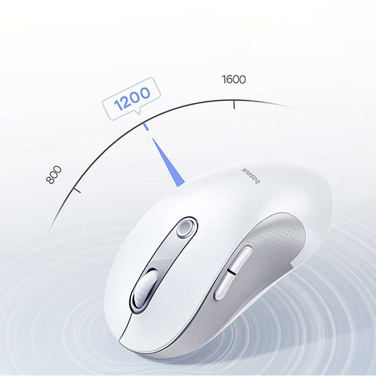 Baseus F02 Mysz bezprzewodowa ergonomiczna Bluetooth