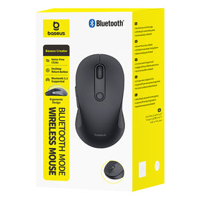 Baseus F02 Mysz bezprzewodowa ergonomiczna Bluetooth
