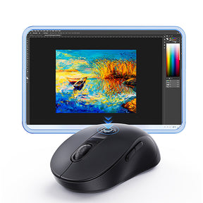 Baseus F02 Mysz bezprzewodowa ergonomiczna Bluetooth