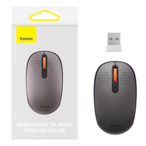 Baseus F01B Myszka bezprzewodowa 2.4GHz + Bluetooth 3.0 + 5.0