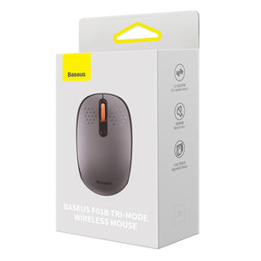 Baseus F01B Myszka bezprzewodowa 2.4GHz + Bluetooth 3.0 + 5.0