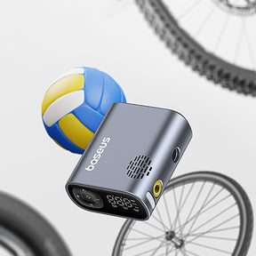 Baseus PrimeTrip Series Pompka elektryczna do rowerów z cyfrowym wyświetlaczem