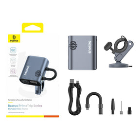 Baseus PrimeTrip Series Pompka elektryczna do rowerów z cyfrowym wyświetlaczem