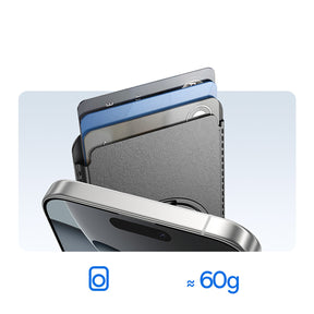 Portfel magnetyczny Baseus MagPro 3 z podstawką kompatybilny z MagSafe