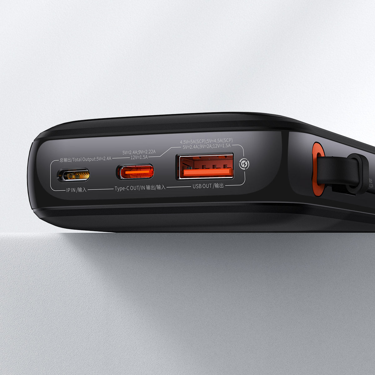Powerbank 10000mAh 20W Baseus Qpow Pro Overseas Edition + kabel USB-C 3A