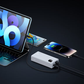 Powerbank Baseus Adaman2 z wyświetlaczem cyfrowym 2x USB-A / 1x USB-C 10000mAh 30W