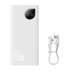 Powerbank Baseus Adaman2 z wyświetlaczem cyfrowym 2x USB-A / 1x USB-C 10000mAh 30W