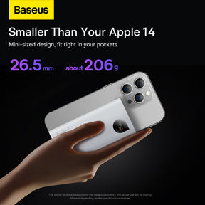 Powerbank Baseus Adaman2 z wyświetlaczem cyfrowym 2x USB-A / 1x USB-C 10000mAh 30W