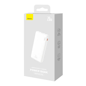Powerbank Baseus Airpow 20W 10000mAh z kablem Baseus Simple Series USB-A – USB-C 30 cm