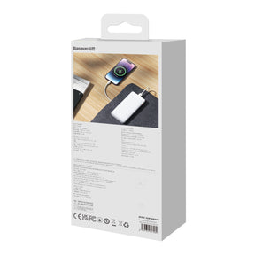 Powerbank Baseus Airpow 20W 10000mAh z kablem Baseus Simple Series USB-A – USB-C 30 cm