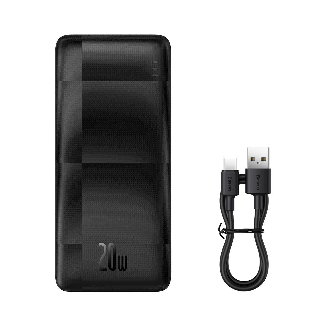 Powerbank Baseus Airpow 20W 10000mAh z kablem USB-A – USB-C 30 cm