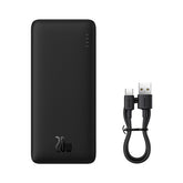 Powerbank Baseus Airpow 20W 10000mAh z kablem USB-A – USB-C 30 cm