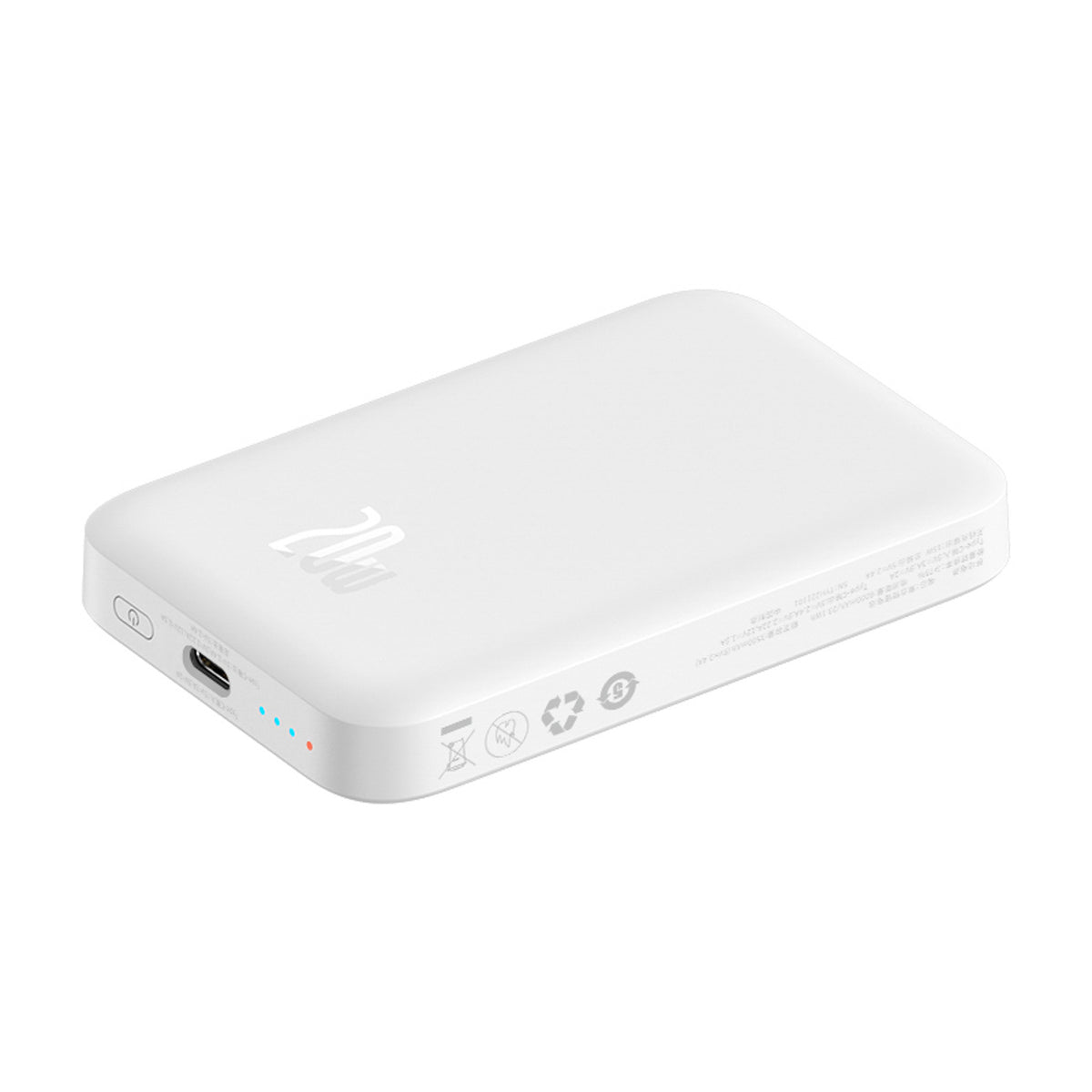 Powerbank Baseus Airpow 6000mAh 20W magnetyczny z kablem USB-C - USB-C 30cm