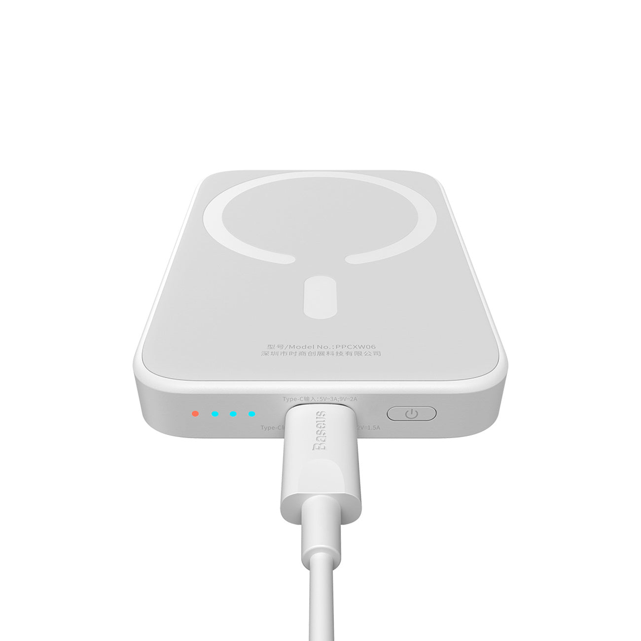 Powerbank Baseus Airpow 6000mAh 20W magnetyczny z kablem USB-C - USB-C 30cm