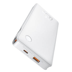 Powerbank Baseus Airpow Lite 10000mAh 22,5W z wbudowanymi kablami USB-C i Lightning