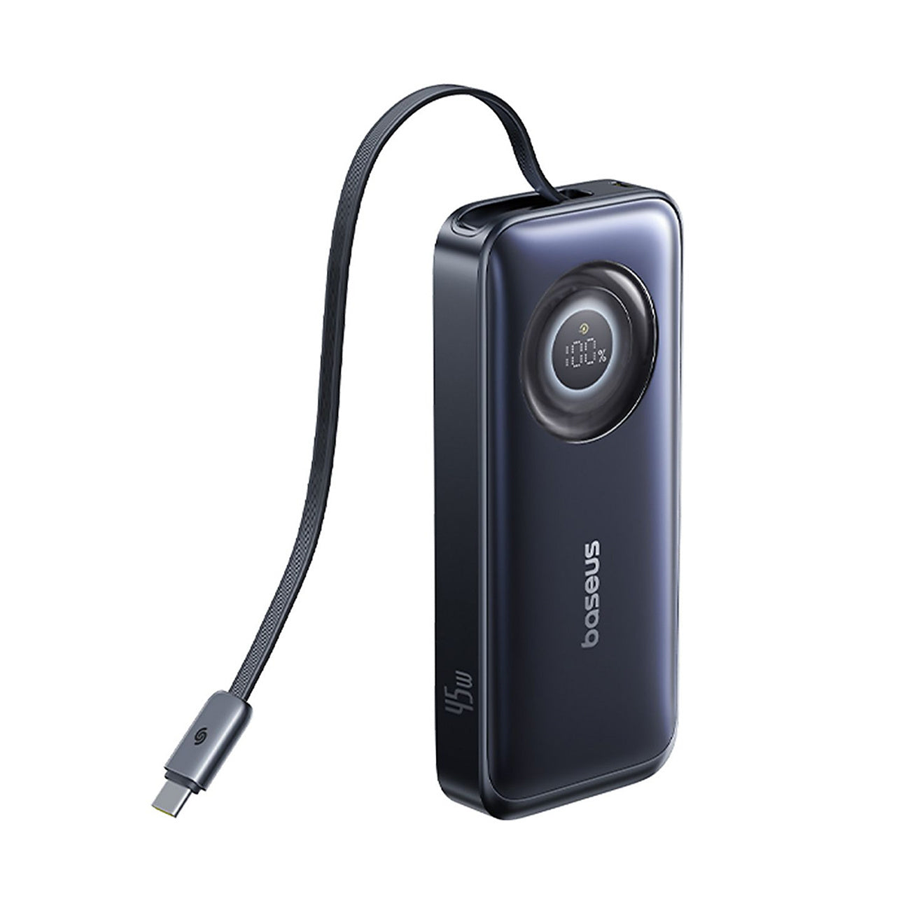 Baseus EnerCore CR11 Powerbank 10000mAh 45W ze zwijanym kablem USB-C