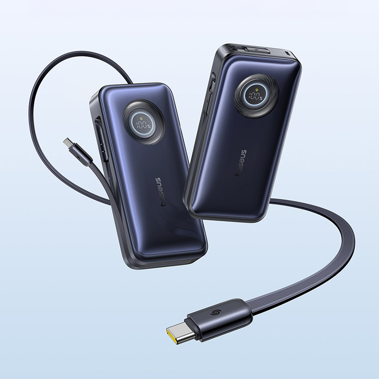 Powerbank Baseus EnerCore CR11 20000mAh 100W ze zwijanymi kablami USB-C