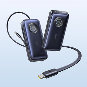 Powerbank Baseus EnerCore CR11 20000mAh 100W ze zwijanymi kablami USB-C