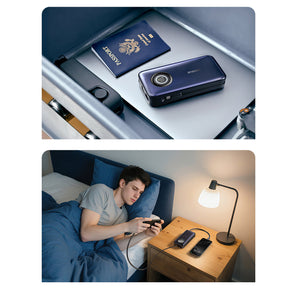 Powerbank Baseus EnerCore CR11 20000mAh 100W ze zwijanymi kablami USB-C