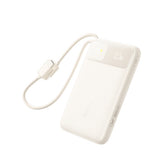 Powerbank Baseus EnerFill FC11 10000mAh 22.5W z wyświetlaczem cyfrowym i dwoma wbudowanymi kablami