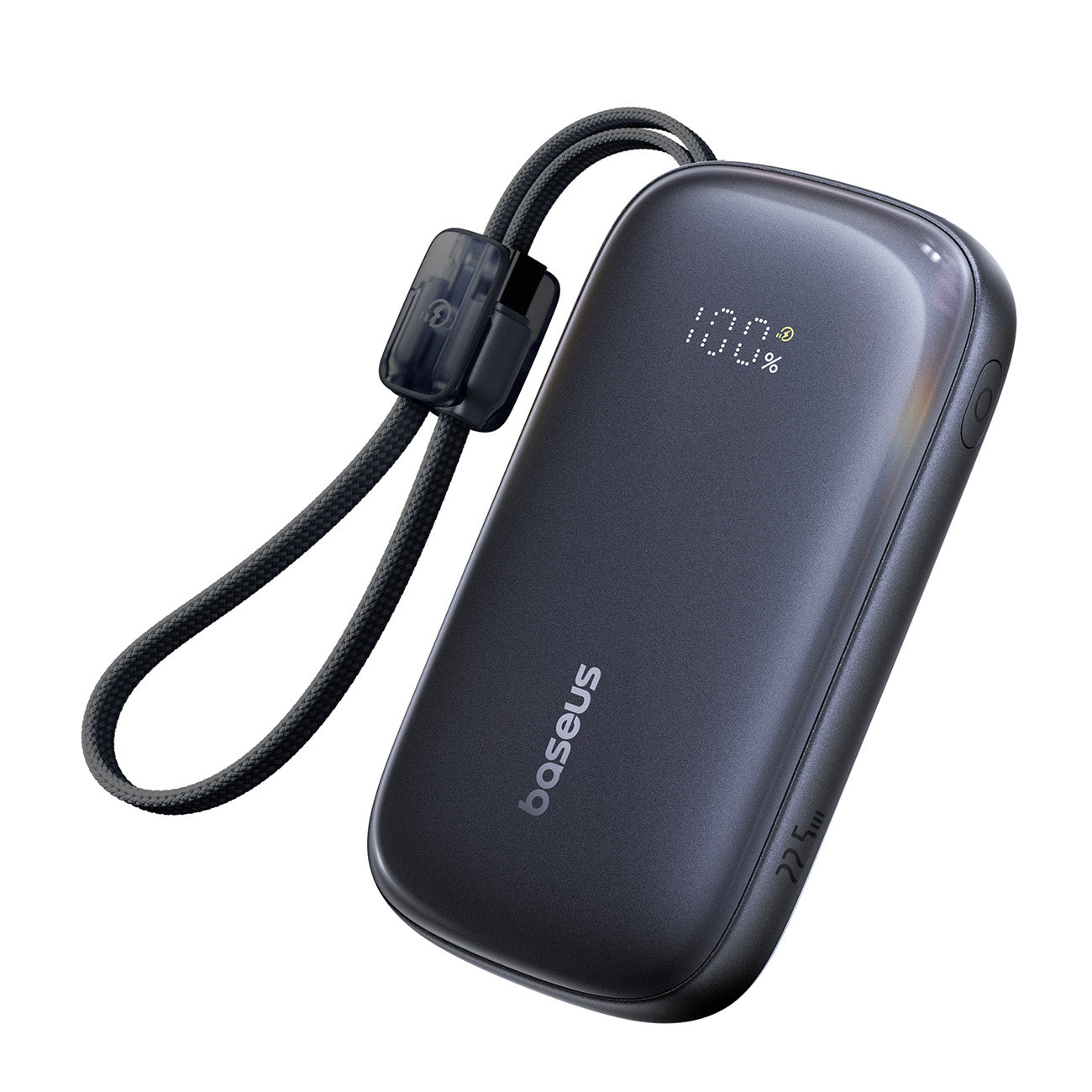 Baseus EnerFill FC21 QPow3 Ultra Powerbank 10000mAh 22.5W z wyświetlaczem cyfrowym i odłączanym kablem