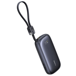 Baseus EnerFill FC21 QPow3 Ultra Powerbank 10000mAh 22.5W z wyświetlaczem cyfrowym i odłączanym kablem