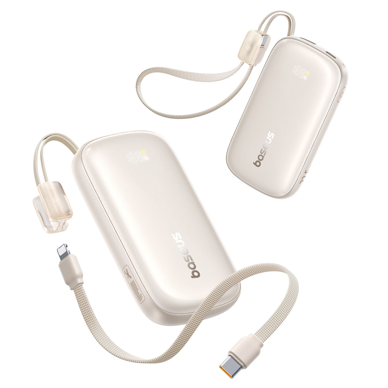 Powerbank Baseus EnerFill FC21 Qpow 3 Ultra 10000mAh 22,5W z dołączonym kablem-smyczą
