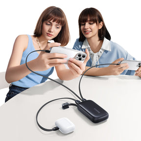 Baseus EnerFill FC21 Qpow 3 Ultra Powerbank 10000mAh 45W z kablem-smyczą