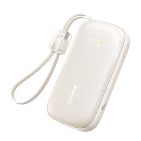 Baseus EnerFill FC21 Qpow 3 Ultra Powerbank 10000mAh 45W z wyświetlaczem cyfrowym z odłączanym kablem USB-C – Lightning