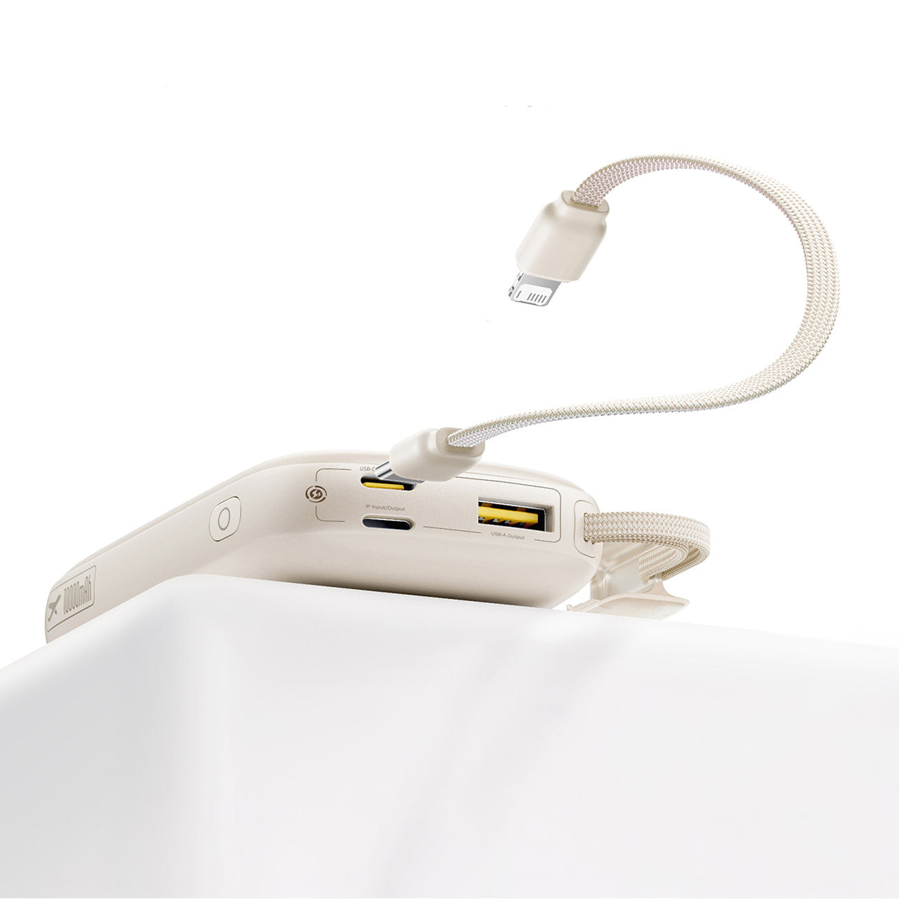 Baseus EnerFill FC21 Qpow 3 Ultra Powerbank 10000mAh 45W z wyświetlaczem cyfrowym z odłączanym kablem USB-C – Lightning