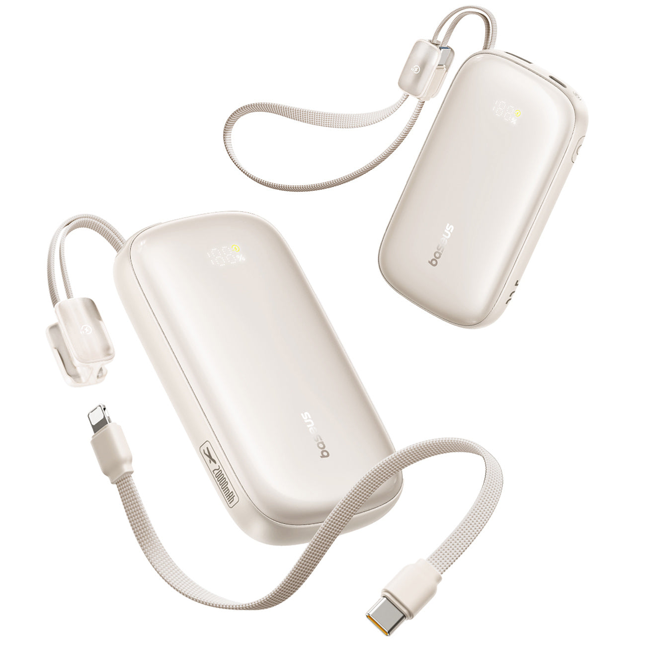 Baseus EnerFill FC21 Qpow3 Ultra Powerbank 20000mAh 22.5W z wyświetlaczem z dołączonym kablem