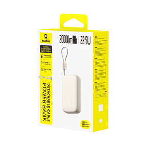 Baseus EnerFill FC21 Qpow3 Ultra Powerbank 20000mAh 22.5W z wyświetlaczem z dołączonym kablem