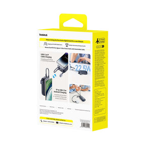 Powerbank Baseus EnerFill FC21 Qpow3 Ultra 20000mAh 22.5W z wyświetlaczem i odłączanym kablem