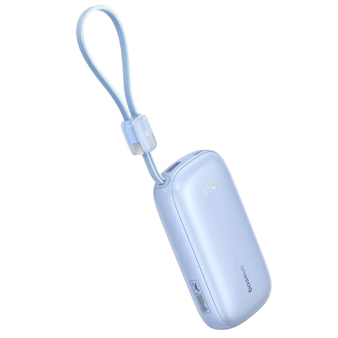 Powerbank Baseus EnerFill FC21 Qpow3 Ultra 20000mAh 22,5W z wyświetlaczem i odłączanym kablem