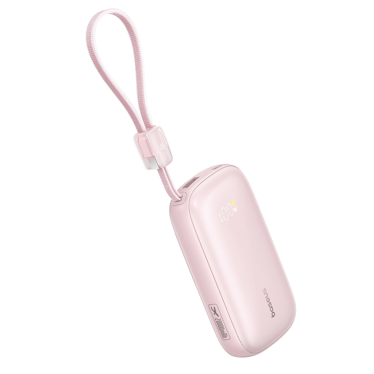Powerbank Baseus EnerFill FC21 Qpow 3 Ultra 20000mAh 22.5W z wyświetlaczem z dołączonym kablem